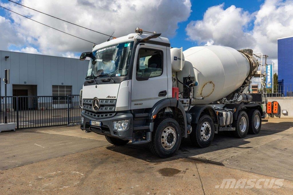 Mercedes-Benz AROCS 3240 BB + HARDOX 9m3 Kamioni mešalice za beton