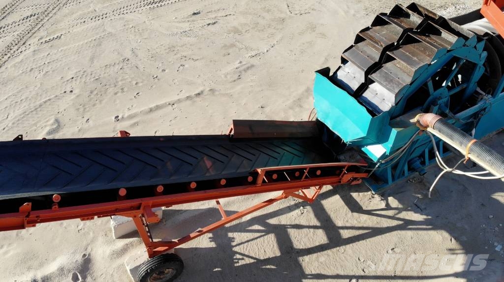 Terex + POWERSCREEN WASHING PLANT Used sand washing plan أجهزة فحص متنقلة