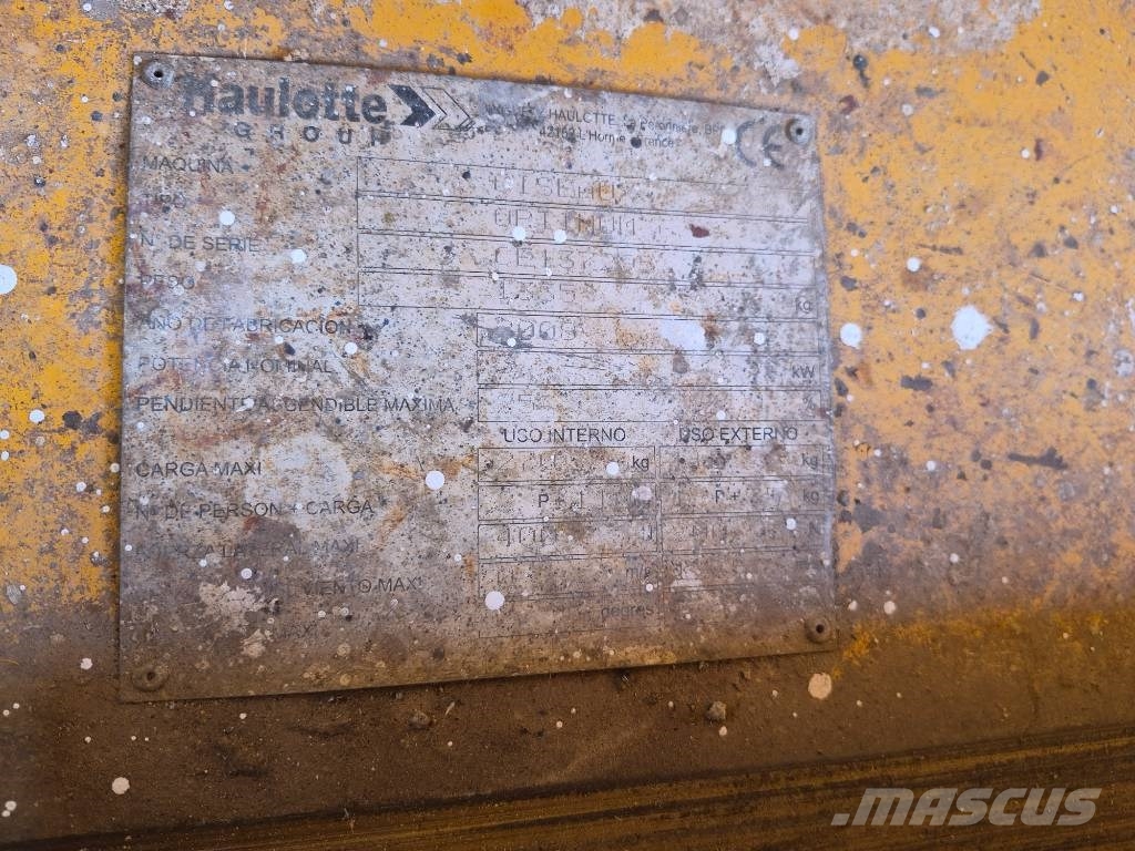 Haulotte Compact 10 Škarjaste dvižne ploščadi