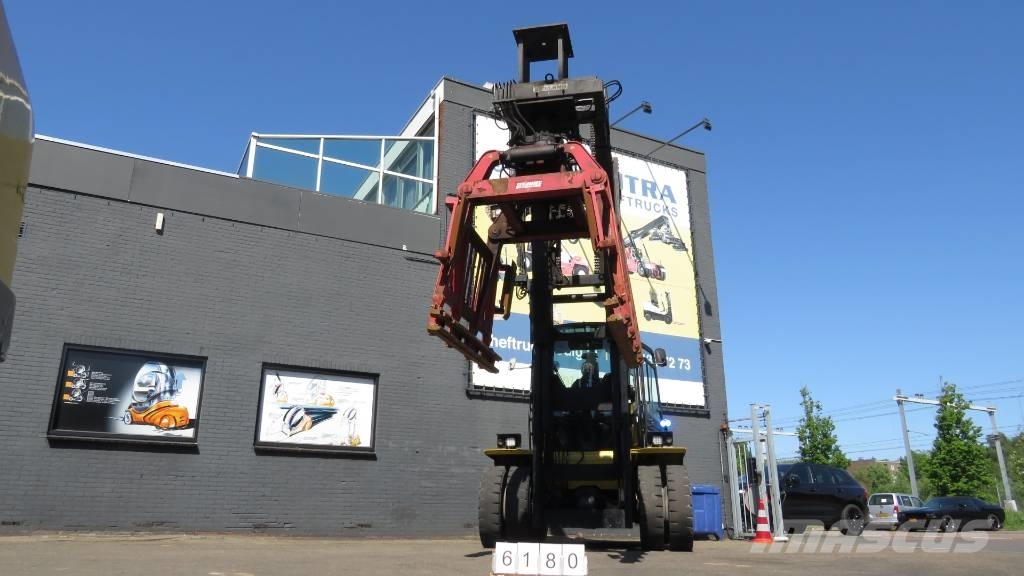 Hyster H10.00XM-6 heftruck met stenenklem Pyöräkaivukoneet