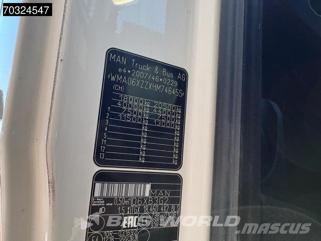MAN TGX 18.460 4X2 XXL Retarder 2xTanks ACC 70% tyres وحدات الجر