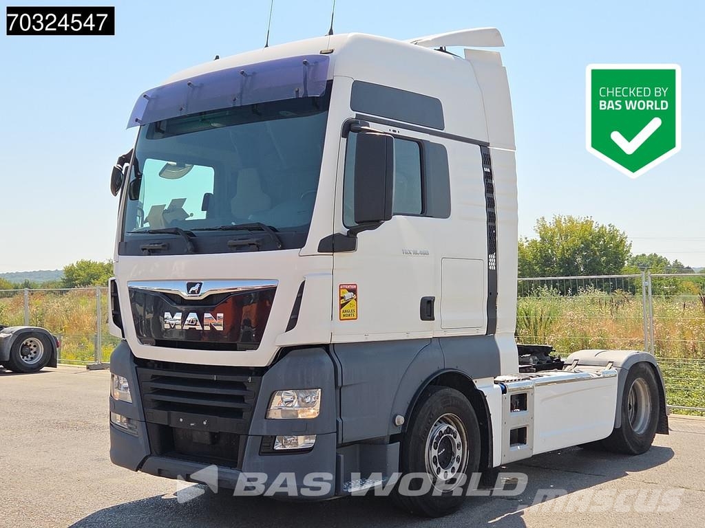 MAN TGX 18.460 4X2 XXL Retarder 2xTanks ACC 70% tyres وحدات الجر