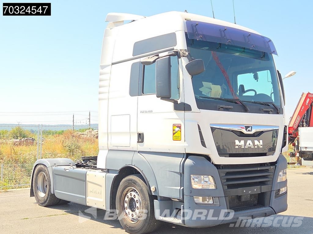 MAN TGX 18.460 4X2 XXL Retarder 2xTanks ACC 70% tyres وحدات الجر