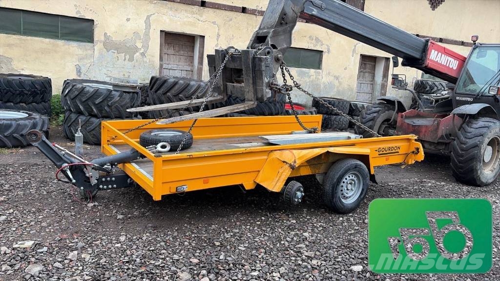 Gourdon VPR 350 Trailer for transporting construction equi Autotransportauflieger