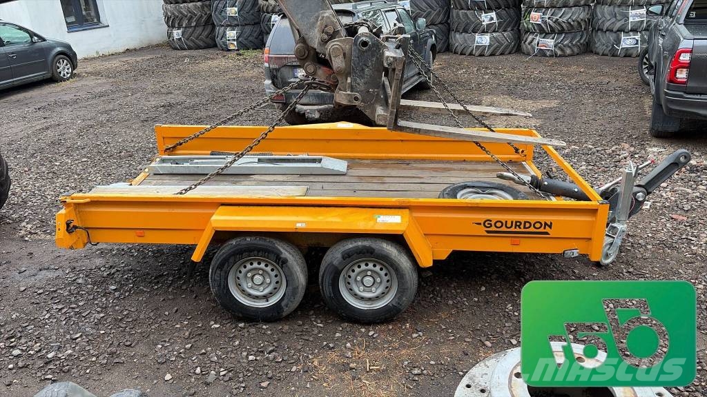 Gourdon VPR 350 Trailer for transporting construction equi Autotransportauflieger