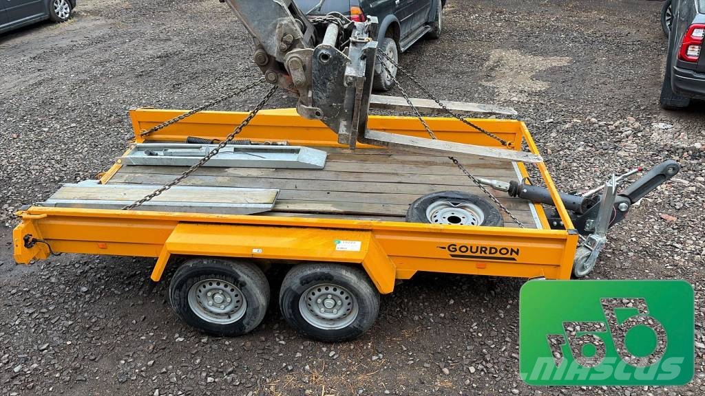 Gourdon VPR 350 Trailer for transporting construction equi Autotransportauflieger