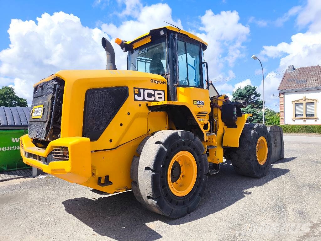 JCB 427 ZX T4F *Klima* Waage* Cargadoras sobre ruedas