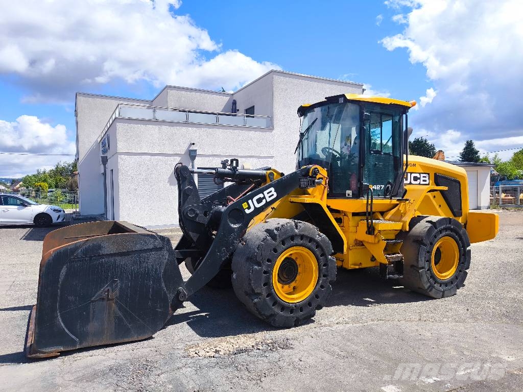 JCB 427 ZX T4F *Klima* Waage* Cargadoras sobre ruedas