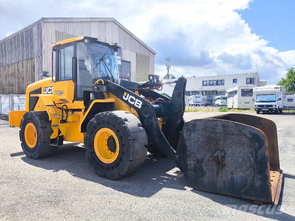 JCB 427 ZX T4F *Klima* Waage* Cargadoras sobre ruedas