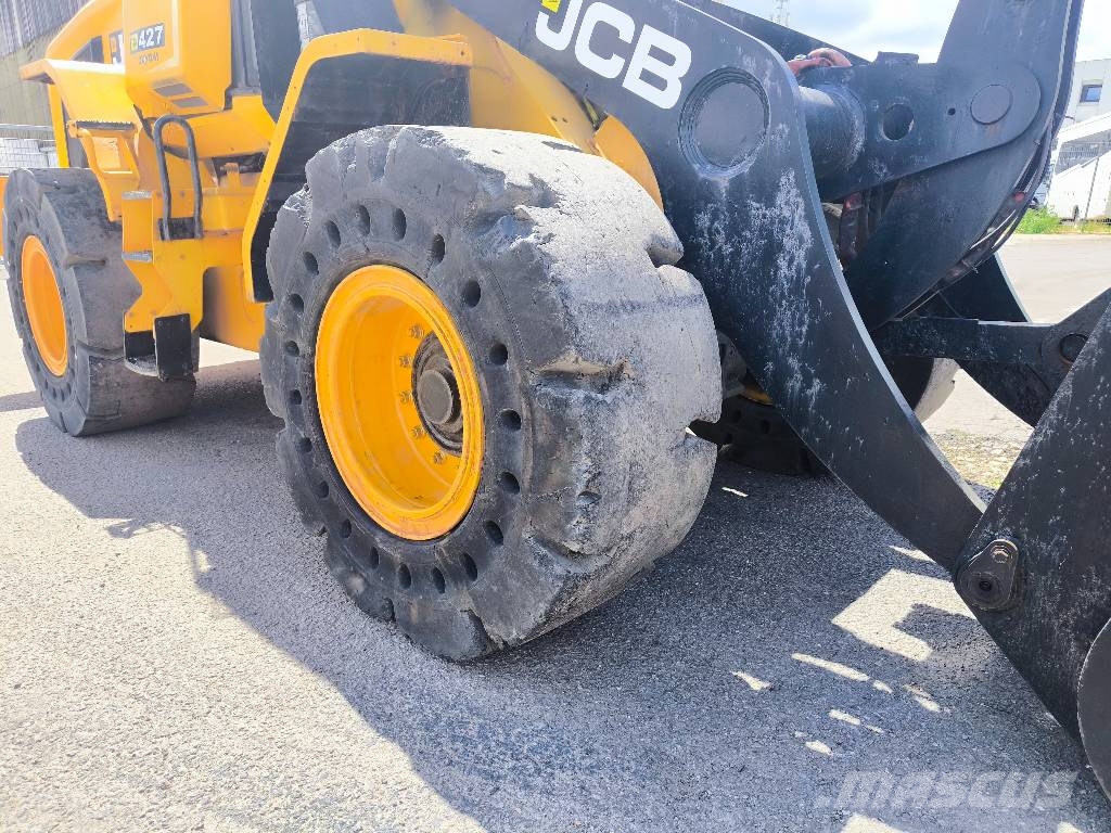 JCB 427 ZX T4F *Klima* Waage* Cargadoras sobre ruedas