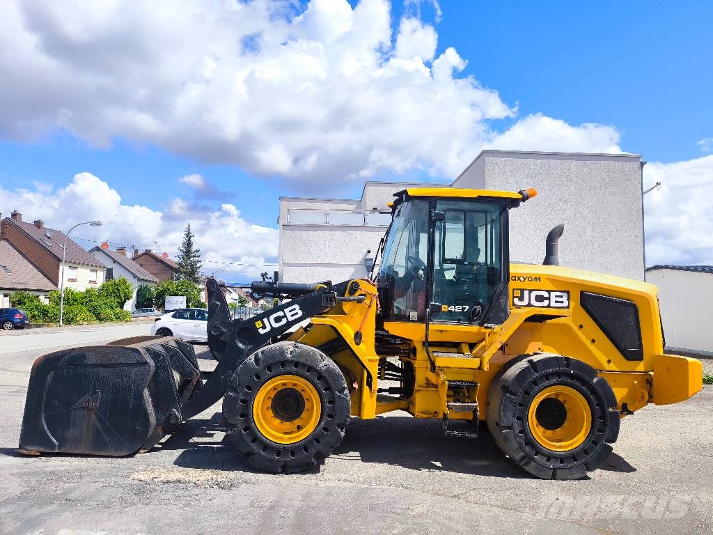 JCB 427 ZX T4F *Klima* Waage* Cargadoras sobre ruedas