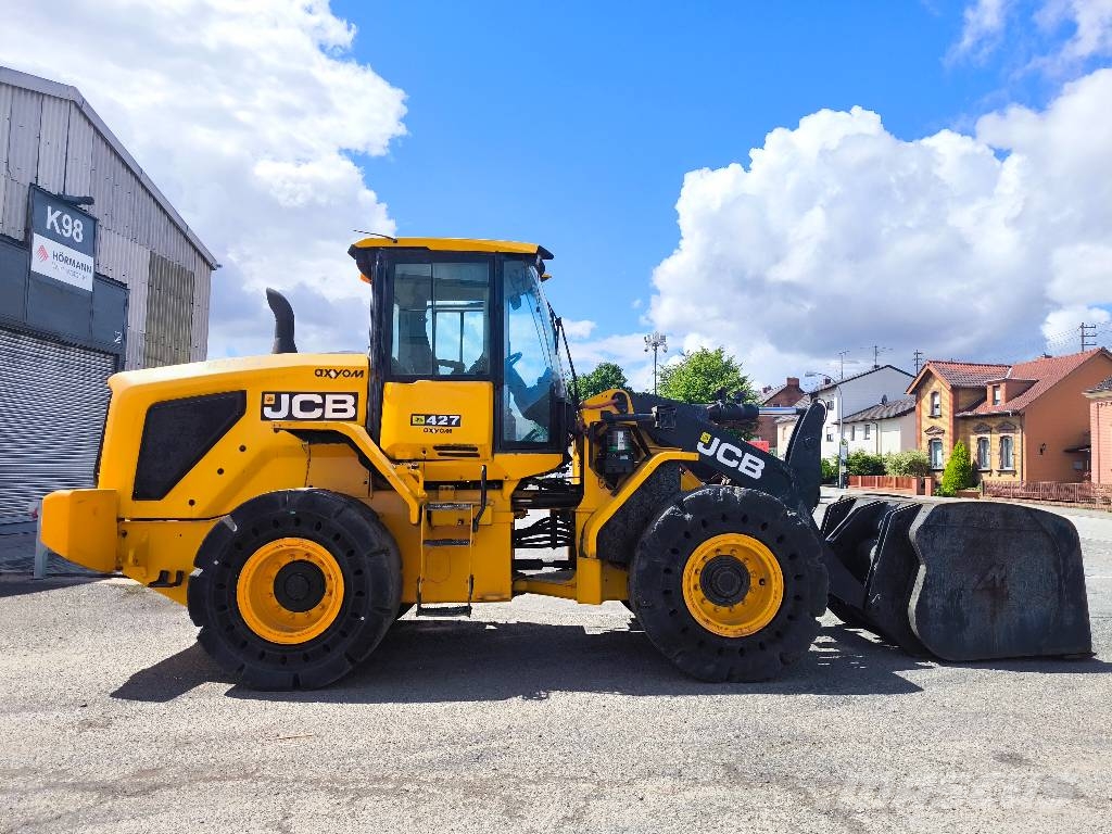 JCB 427 ZX T4F *Klima* Waage* Cargadoras sobre ruedas