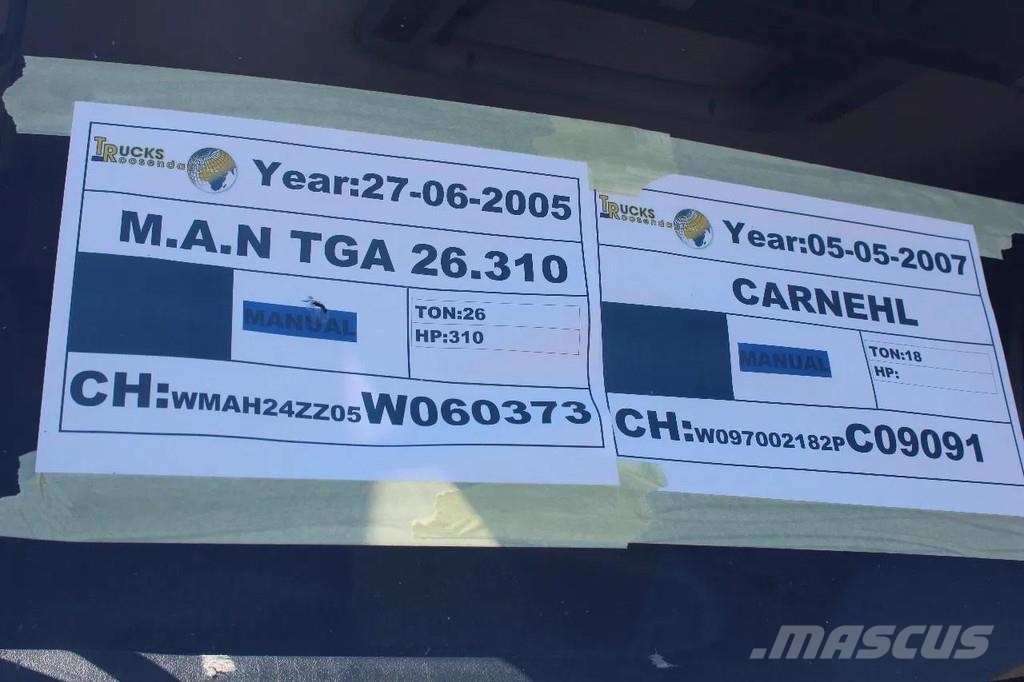 MAN TGA 26.310 + BITUMEN AUTOMATIC + HEATING + LINDHOF Andere Fahrzeuge