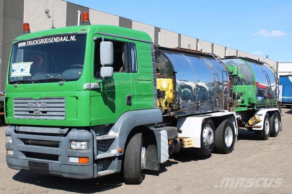 MAN TGA 26.310 + BITUMEN AUTOMATIC + HEATING + LINDHOF Andere Fahrzeuge