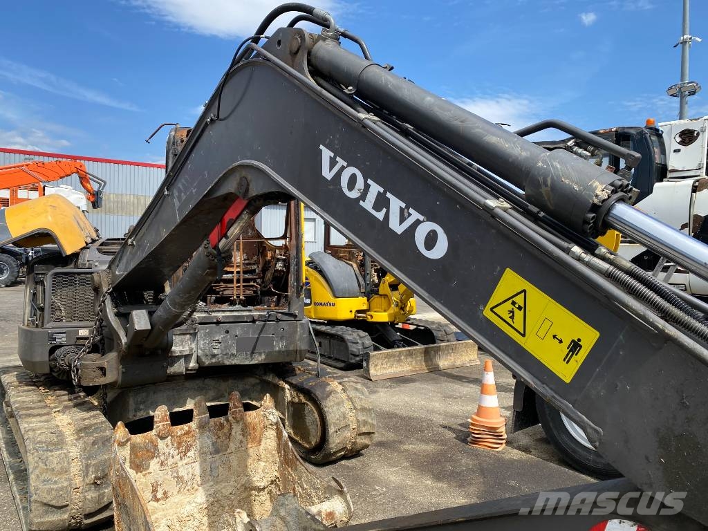 Volvo ECR88D / 1er Main Certificat CE endommagée Crawler excavators