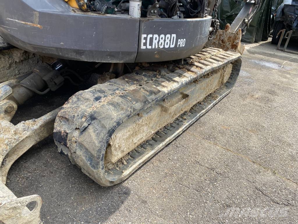 Volvo ECR88D / 1er Main Certificat CE endommagée Crawler excavators