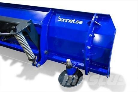 Bonnet Hydrauliskt Diagonalblad Plows