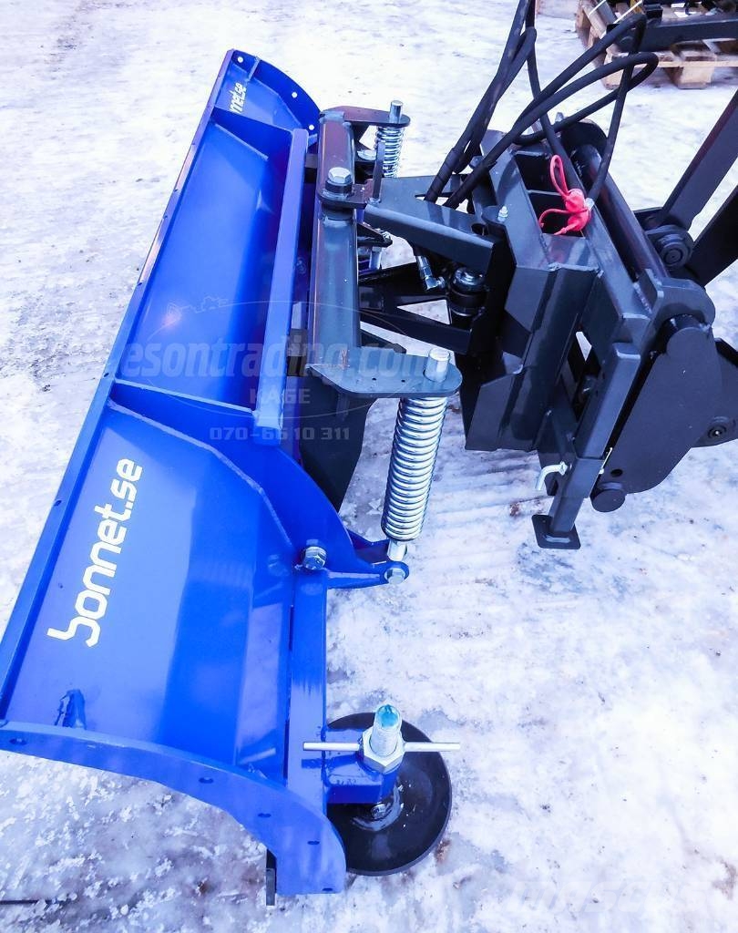 Bonnet Hydrauliskt Diagonalblad Plows