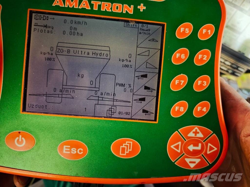 Amazone ZGB 8200 GPS Switch Mineralgödselspridare