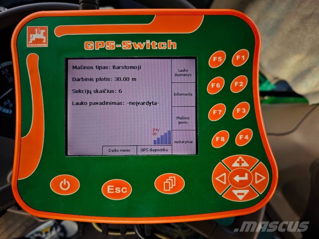 Amazone ZGB 8200 GPS Switch Mineralgödselspridare