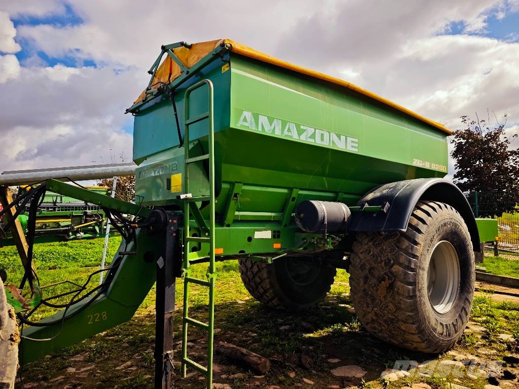 Amazone ZGB 8200 GPS Switch Mineralgödselspridare
