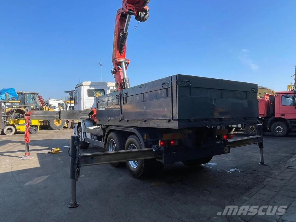 Mercedes-Benz Actros 3343 6x4 Truck + Crane / Grue Palfinger PK5 Kranen voor alle terreinen