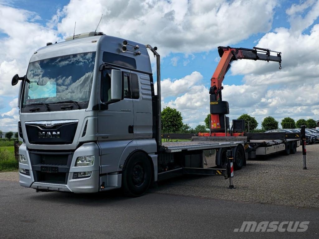 MAN TGX 26.400 CRANE TRUCK 34002 34tm PALFINGER!!EURO6 Visureigiai kranai