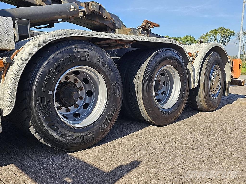 Scania P450 8X4*6 HIAB 188-E3 شاحنات الرافعات الخطافية