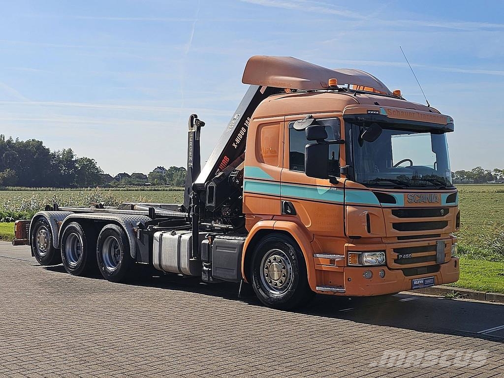 Scania P450 8X4*6 HIAB 188-E3 Koukkulava kuorma-autot
