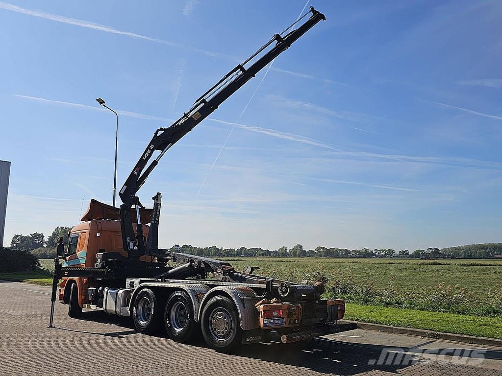 Scania P450 8X4*6 HIAB 188-E3 شاحنات الرافعات الخطافية