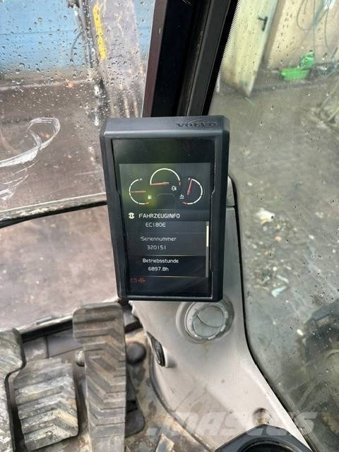 Volvo EC 180 EL Kāpurķēžu ekskavatori