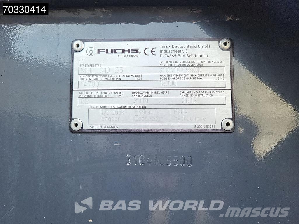 Fuchs MHL310 S5 Waste / industry handlers