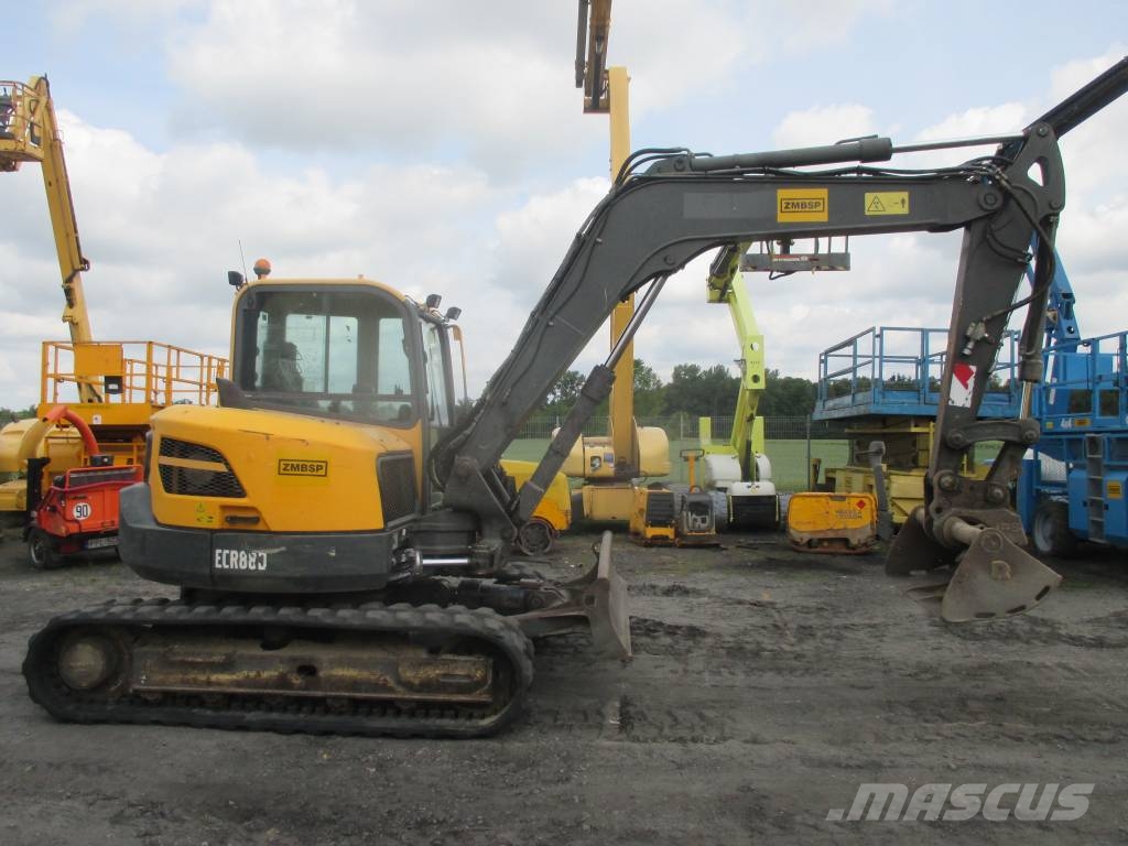 Volvo ECR 88 D Midikoparki 7t - 12t