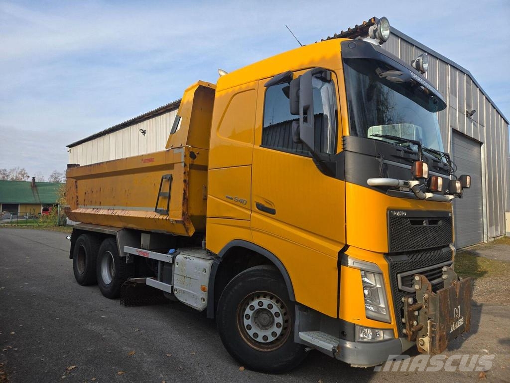 Volvo FH540 6X4 UNDERSTEEL LIFTING AXEL Camion benne