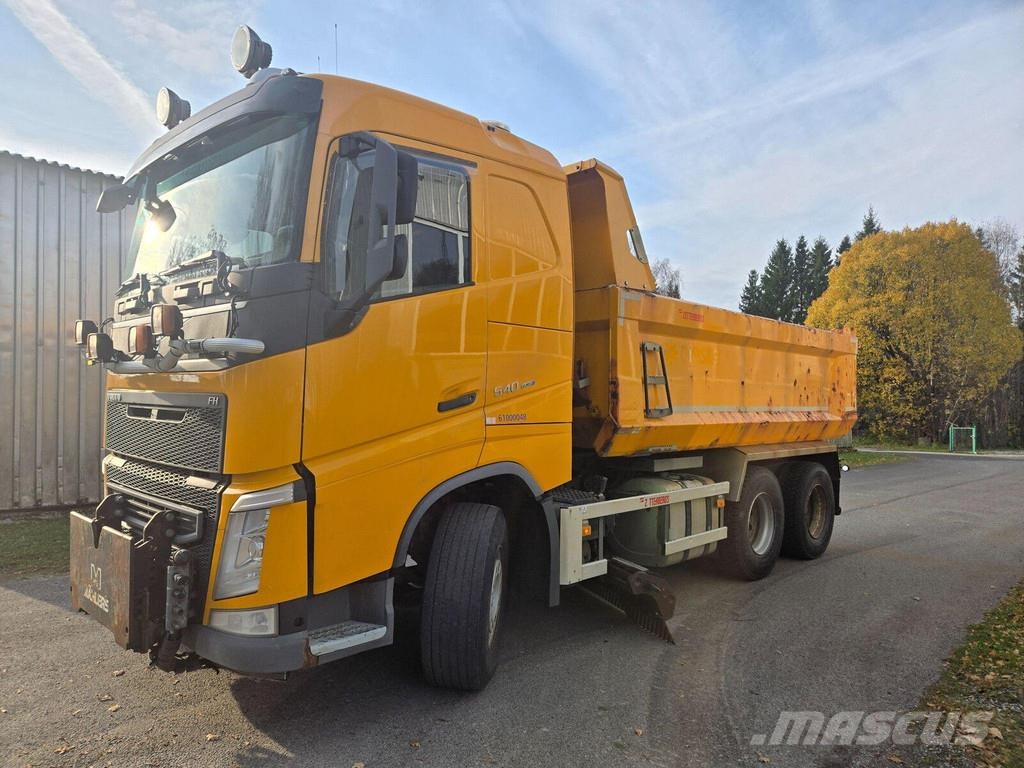Volvo FH540 6X4 UNDERSTEEL LIFTING AXEL Camion benne