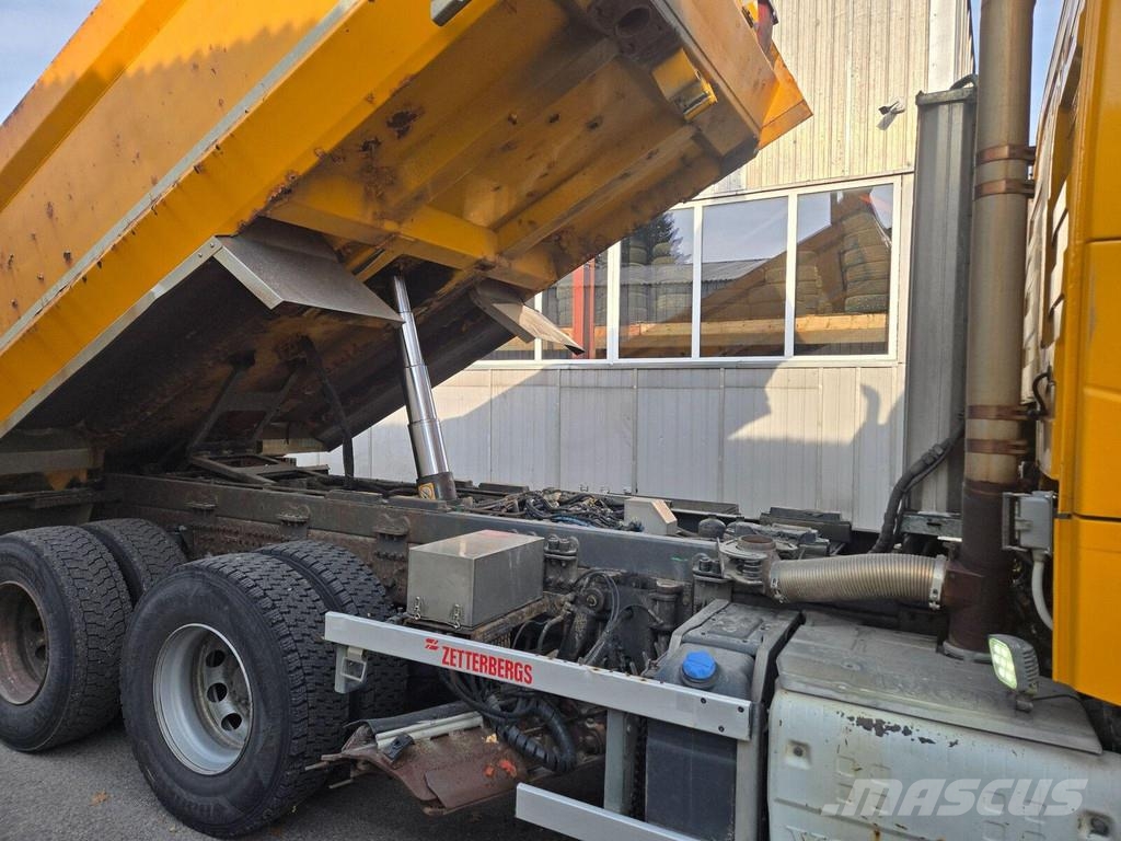 Volvo FH540 6X4 UNDERSTEEL LIFTING AXEL Camion benne