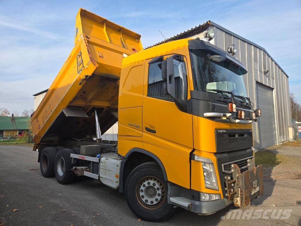 Volvo FH540 6X4 UNDERSTEEL LIFTING AXEL Camion benne