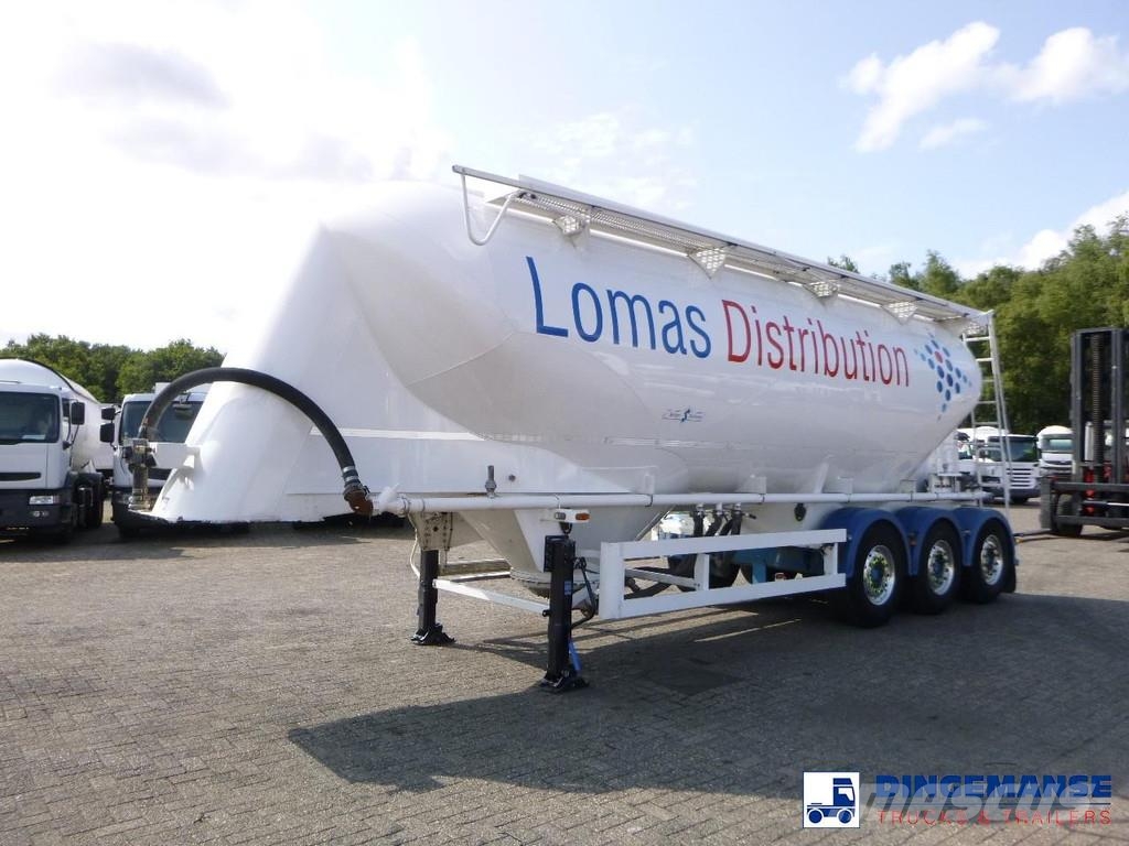 Spitzer Powder tank alu 37 m3 / 1 comp 油罐半挂车