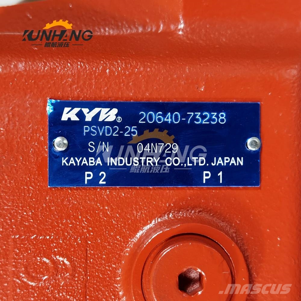 Kayaba PSVD2-25 Main Pump RX502 Hydraulic Pump 20640-7323 Transmissie