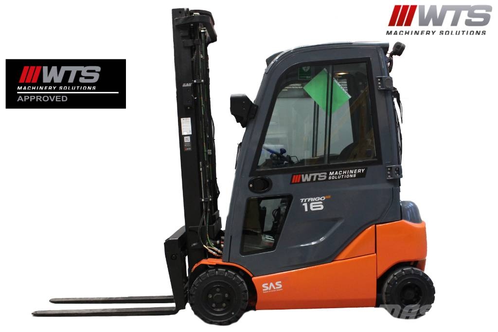 Toyota 8 FBMK 16 T | 5500mm lyfthöjd Ηλεκτρικά περονοφόρα ανυψωτικά κλαρκ