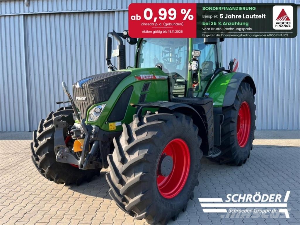 Fendt 724 VARIO GEN6 PROFI PLUS Tractors