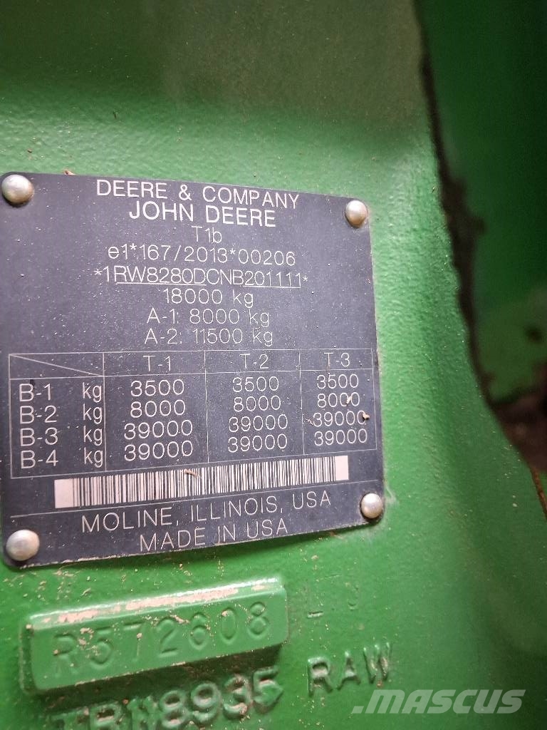 John Deere 8R 280 Traktori