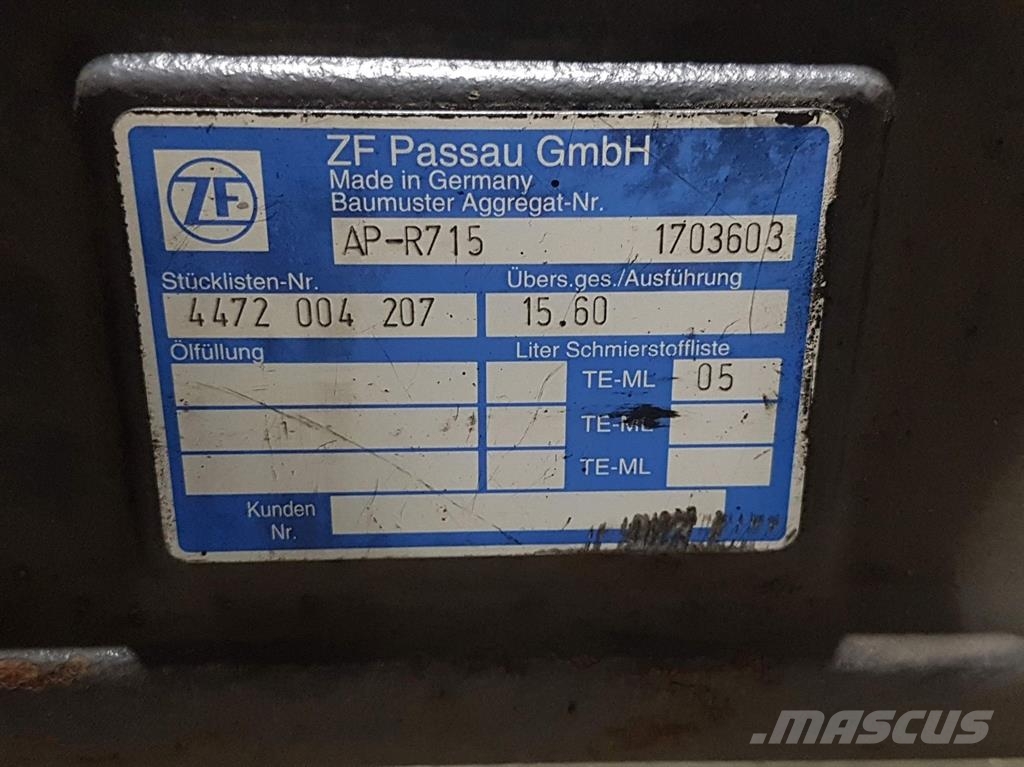 ZF AP-R715-4472004207-Axle/Achse/As Άξονες