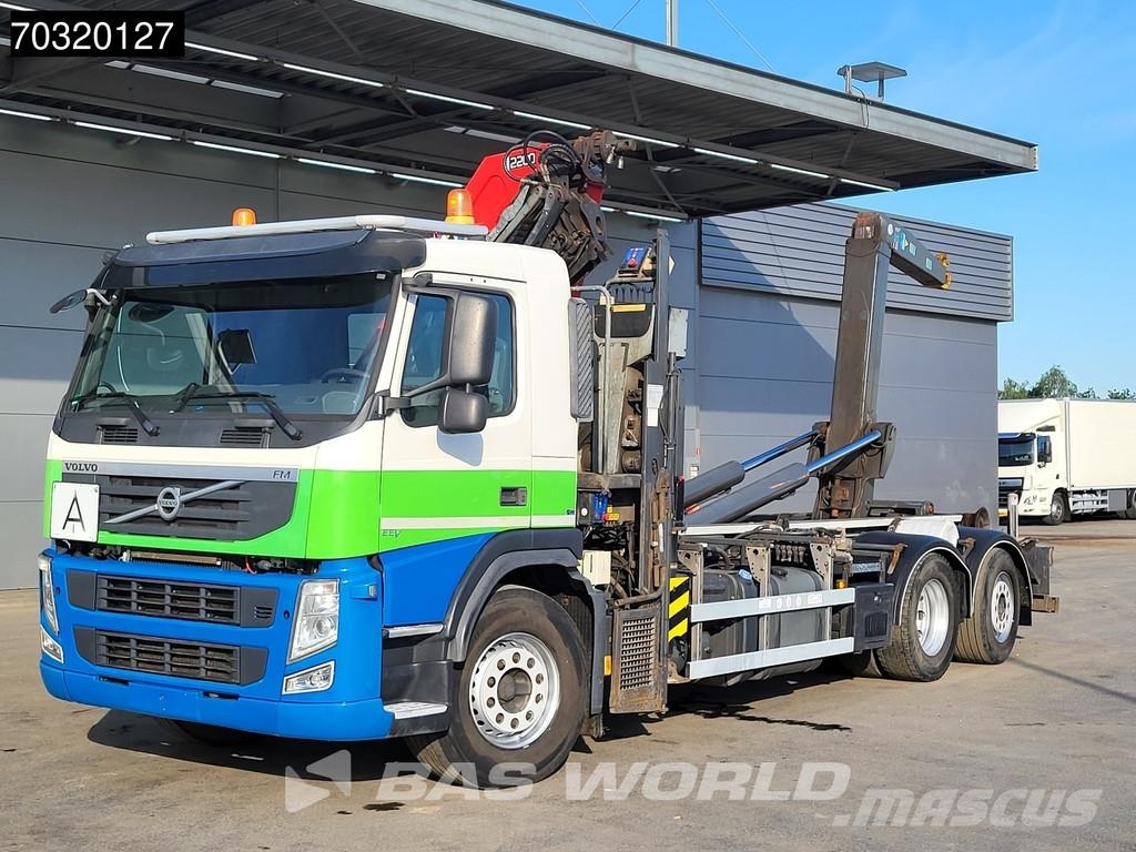 Volvo FM 370 6X2 HMF 2200-K3 Kran Crane VDL S21-6200 Hoo Camiones polibrazo