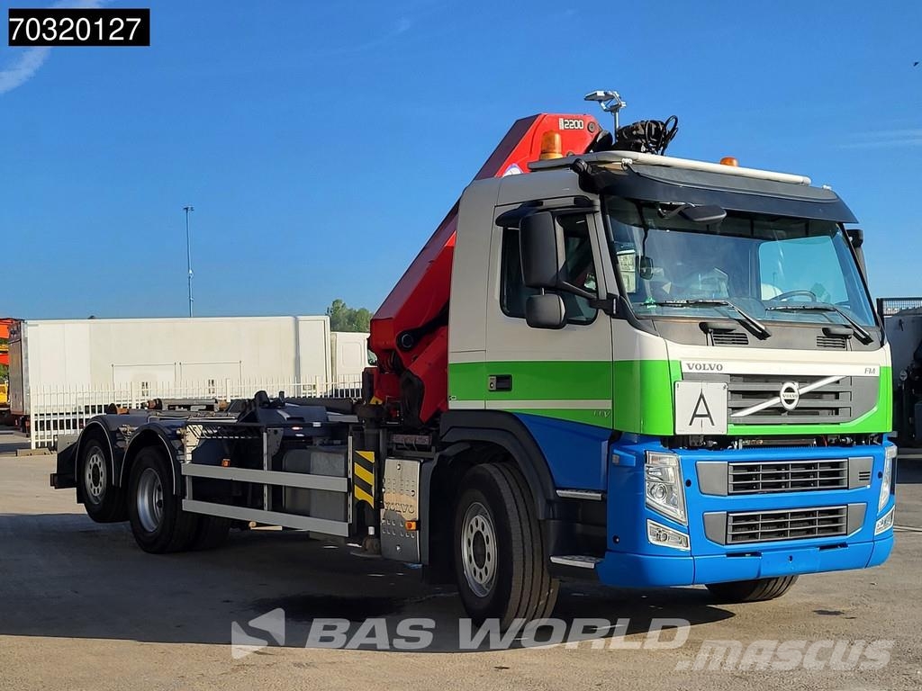 Volvo FM 370 6X2 HMF 2200-K3 Kran Crane VDL S21-6200 Hoo Camiones polibrazo