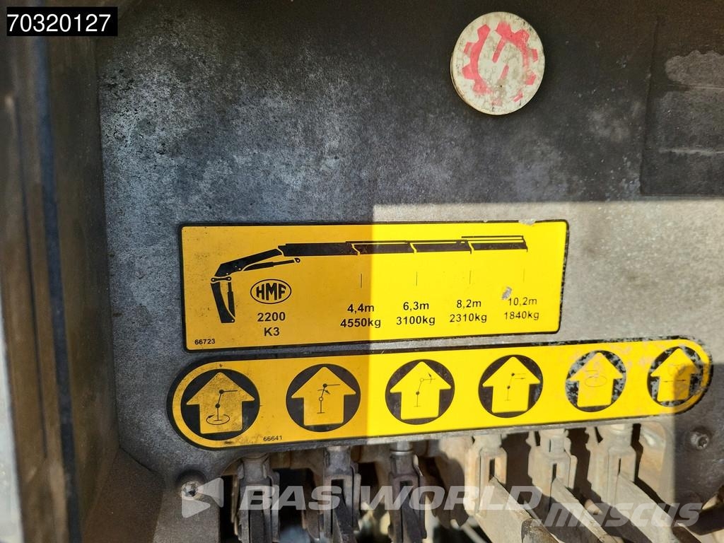 Volvo FM 370 6X2 HMF 2200-K3 Kran Crane VDL S21-6200 Hoo Camiones polibrazo
