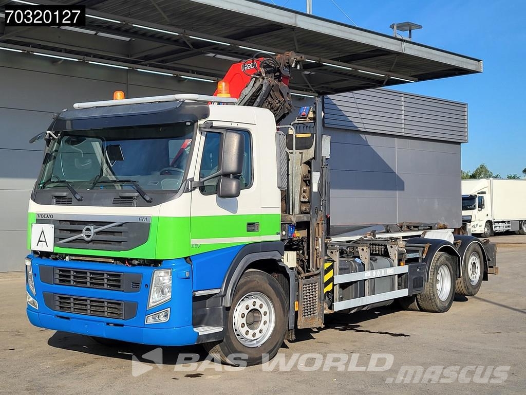 Volvo FM 370 6X2 HMF 2200-K3 Kran Crane VDL S21-6200 Hoo Camiones polibrazo