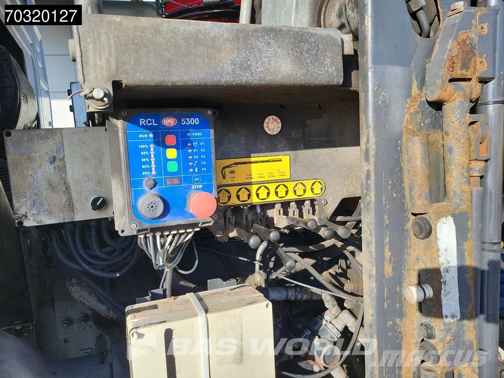 Volvo FM 370 6X2 HMF 2200-K3 Kran Crane VDL S21-6200 Hoo Camiones elevadores de gancho