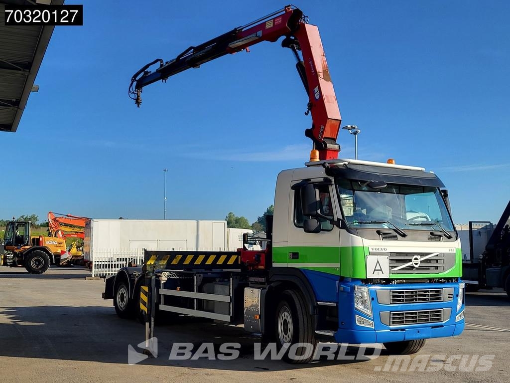 Volvo FM 370 6X2 HMF 2200-K3 Kran Crane VDL S21-6200 Hoo Camiones polibrazo