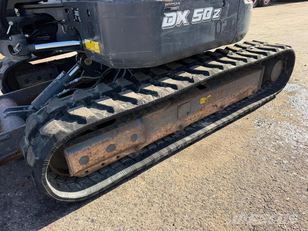 Doosan DX 50 Z-7 5.4T - *FULL HYDR - *CENTRAL GREASING* - Minigraafmachines < 7t